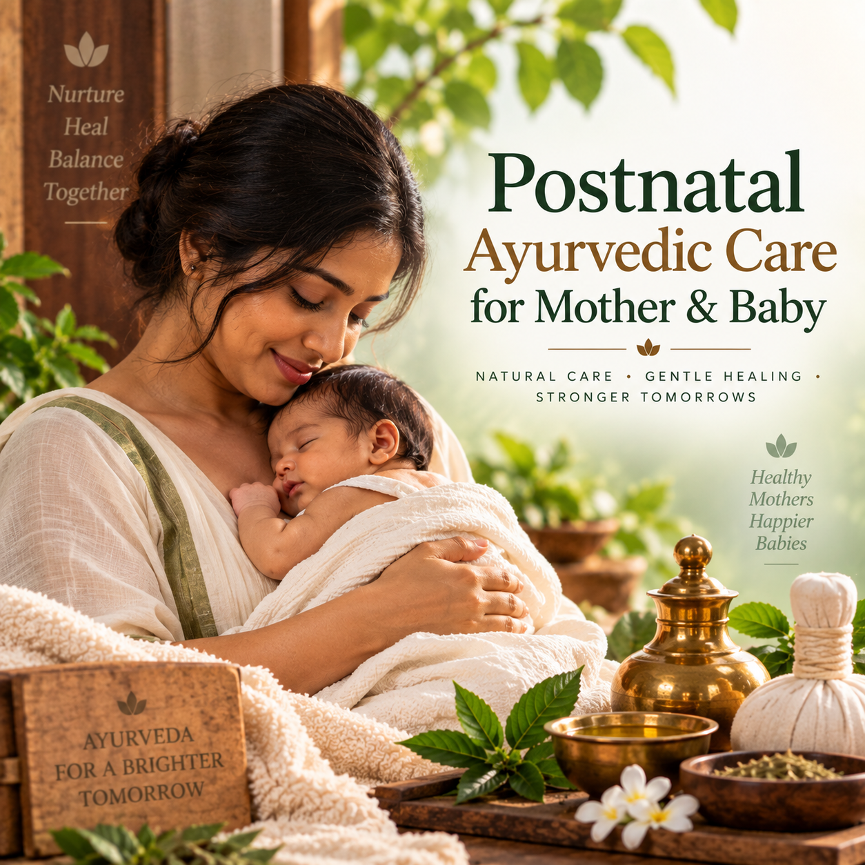 Postnatal Ayurvedic Care for Mother & Baby